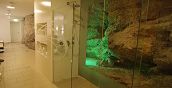 Entspannte Atmosphäre im Wellnessbereich