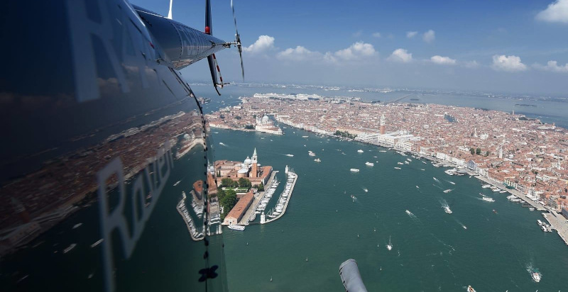 hubschrauber hubschrauberrundflug venedig