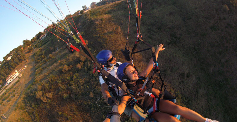 Gleitschirm Tandem fliegen