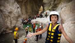 kinder familien canyoning