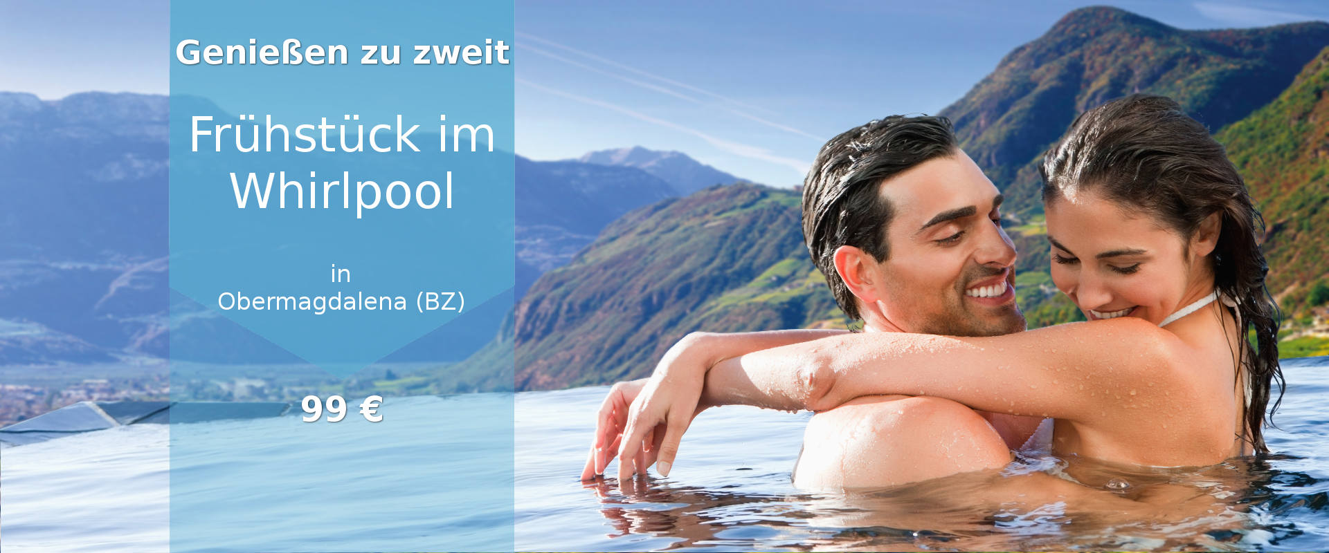 erlebnis geschenk frühstück im whirlpool südtirol