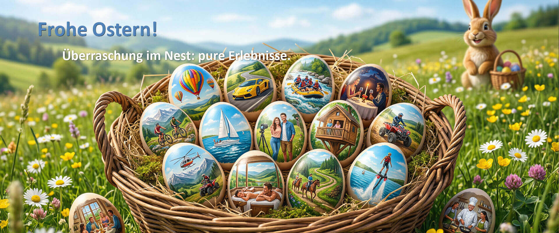 Frohe Ostern 2026 mit erlebnisse24.com